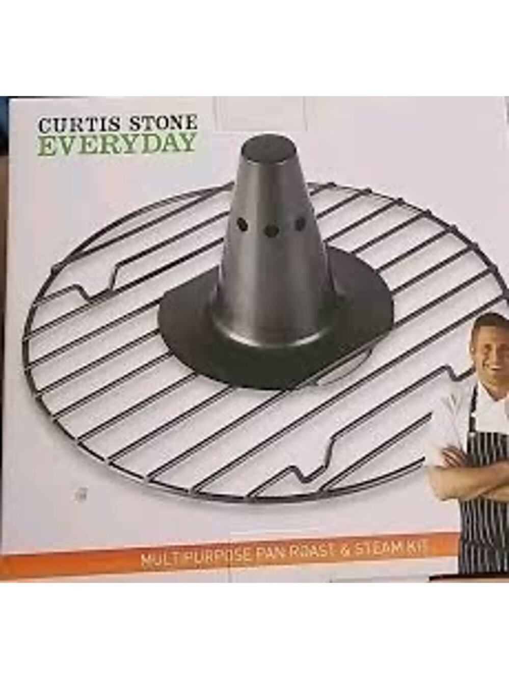 curtis stone multipurpose pan roast and steam kit